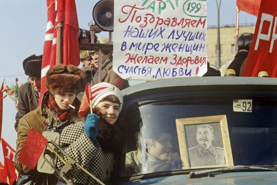 March of Empty Cans in Moscow