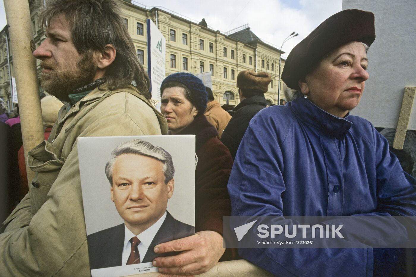 Rallies and pickets during the 9th Congress of People's Deputies of Russia