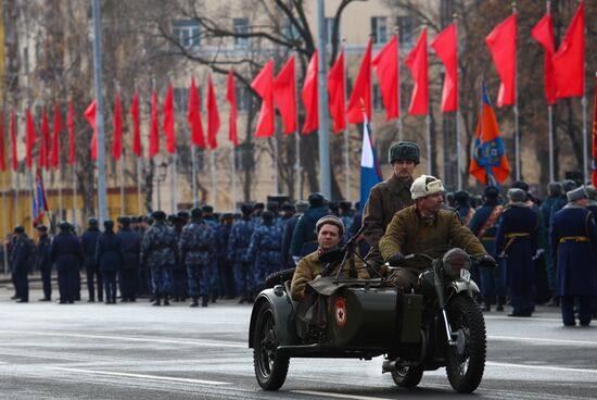 March in Samara to mark 76th anniversary of 1941 military parade