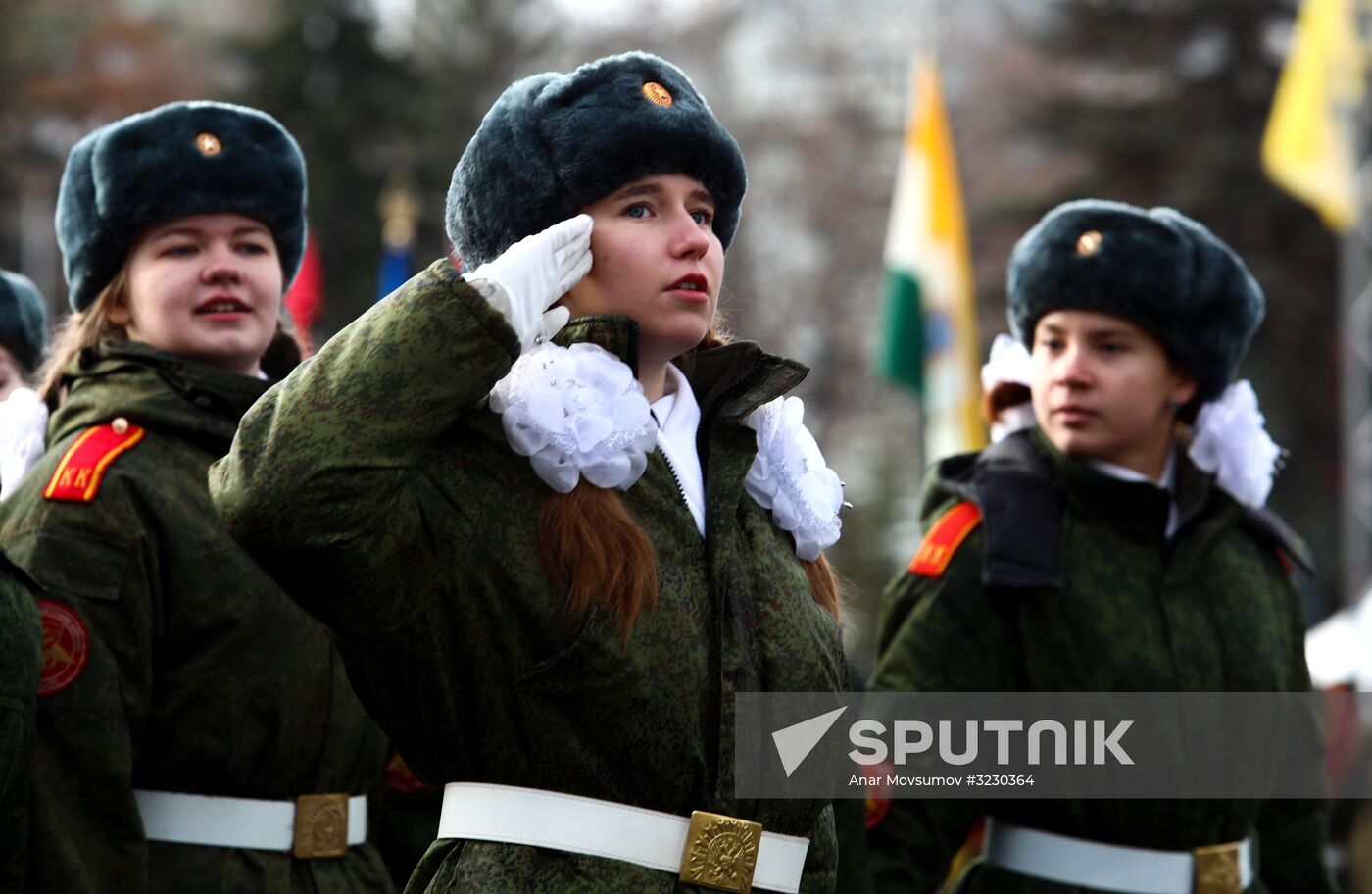 March in Samara to mark 76th anniversary of 1941 military parade