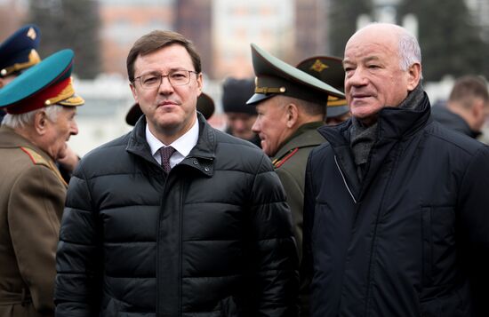 March in Samara to mark 76th anniversary of 1941 military parade