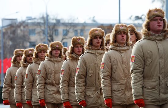 March in Samara to mark 76th anniversary of 1941 military parade
