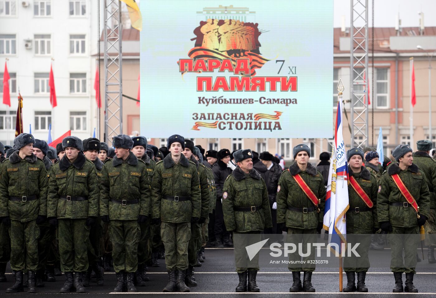 March in Samara to mark 76th anniversary of 1941 military parade