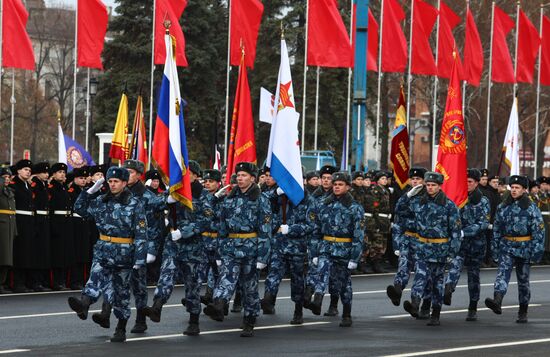 March in Samara to mark 76th anniversary of 1941 military parade