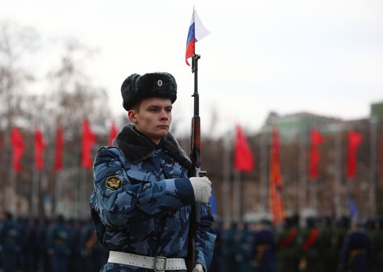 March in Samara to mark 76th anniversary of 1941 military parade