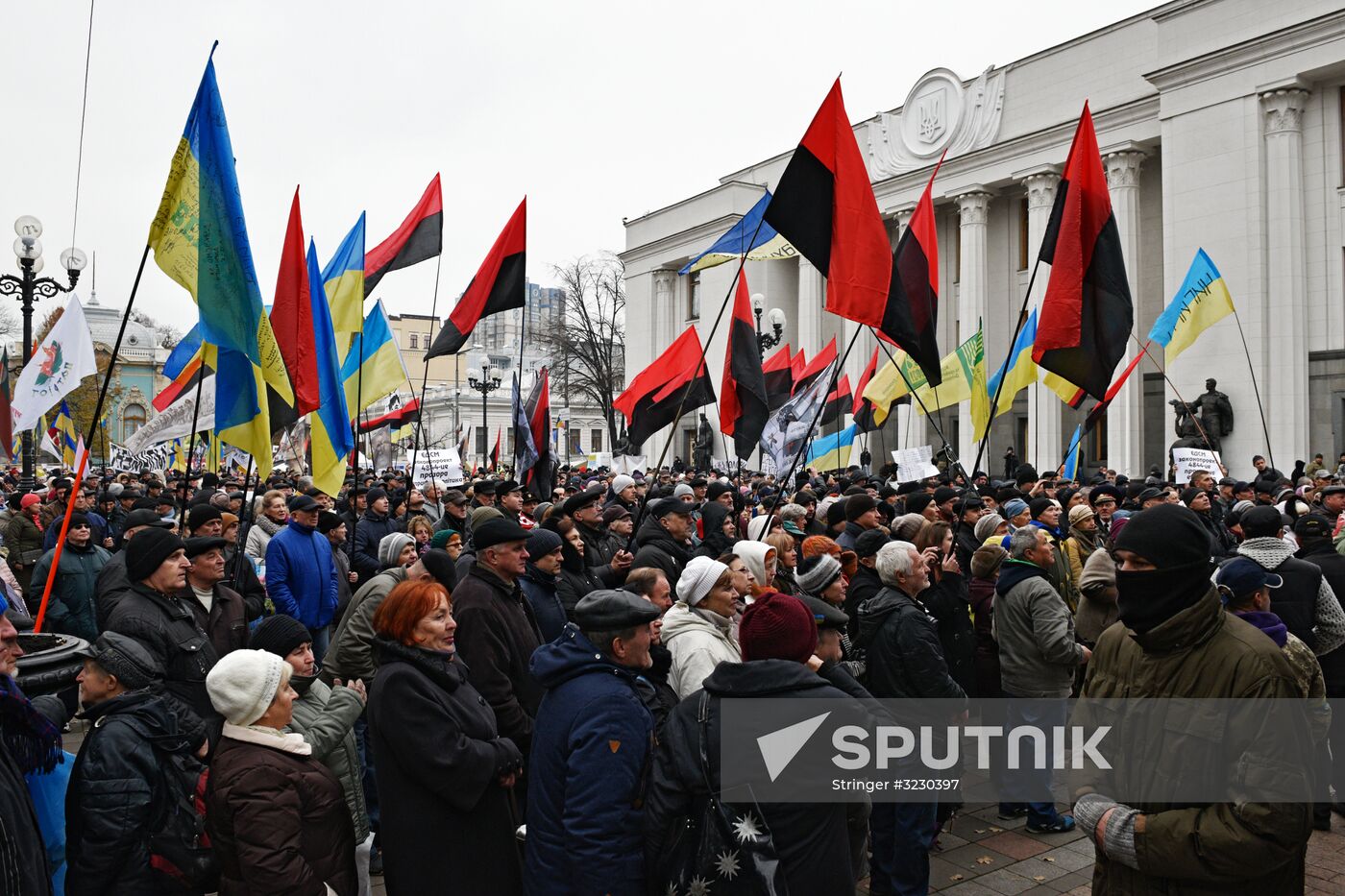 Mikheil Saakashvili's party holds rally in Kiev