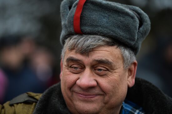 Celebrating 100th anniversary of October Socialist Revolution