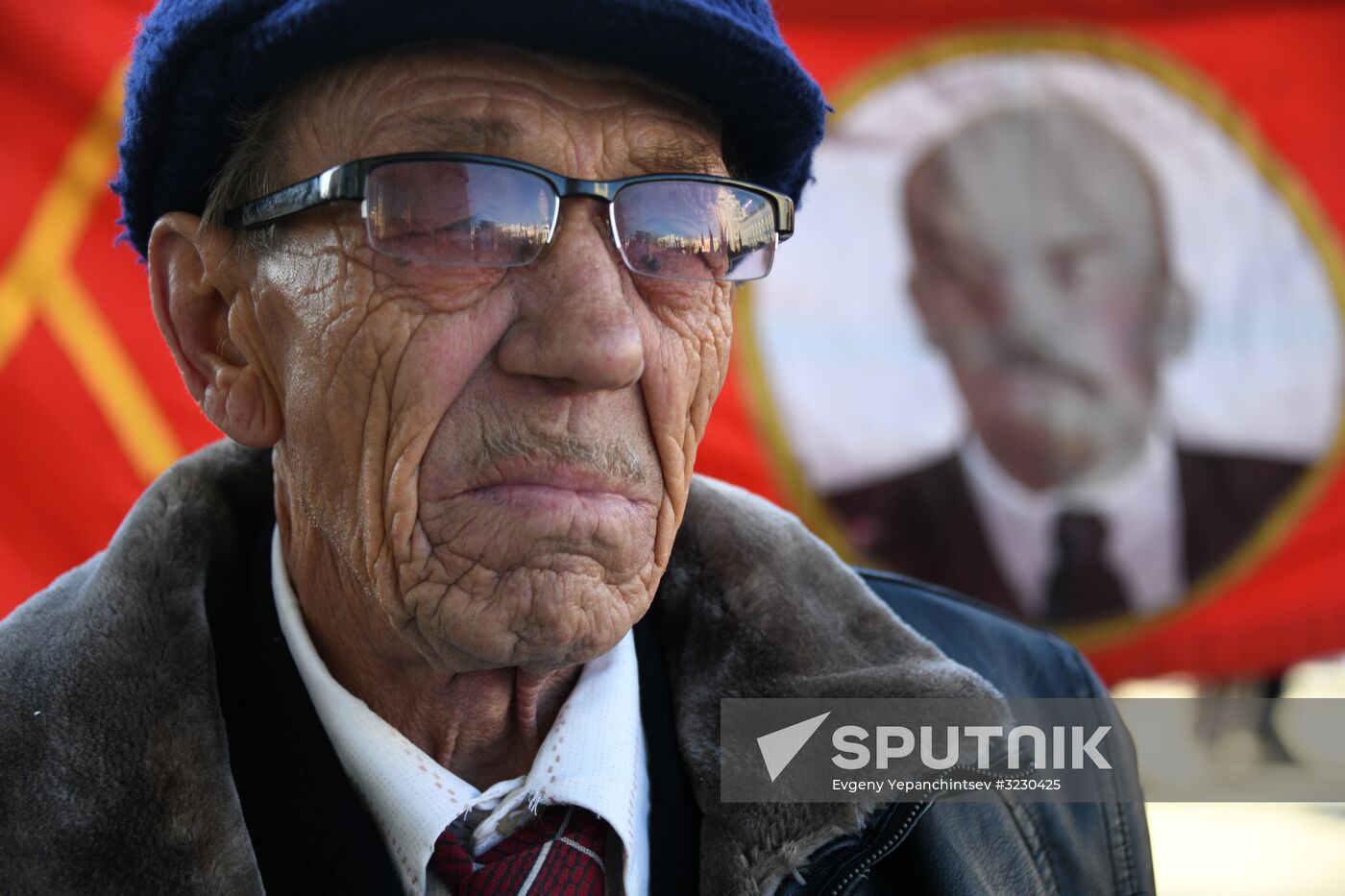 Celebrating 100th anniversary of October Socialist Revolution