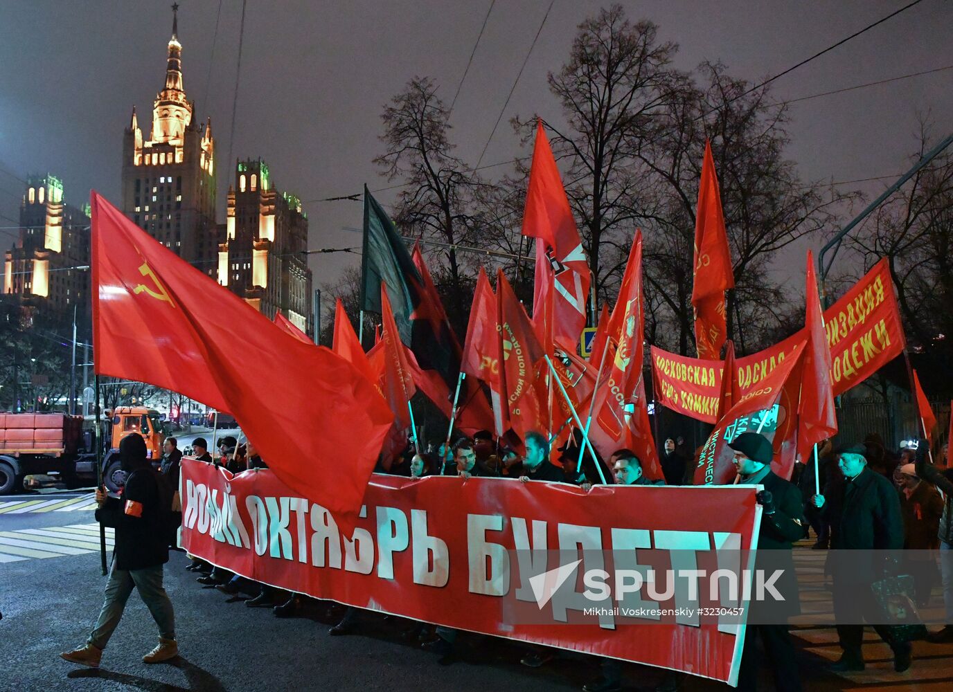 Red March in Moscow