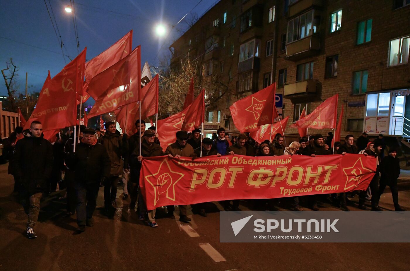 Red March in Moscow