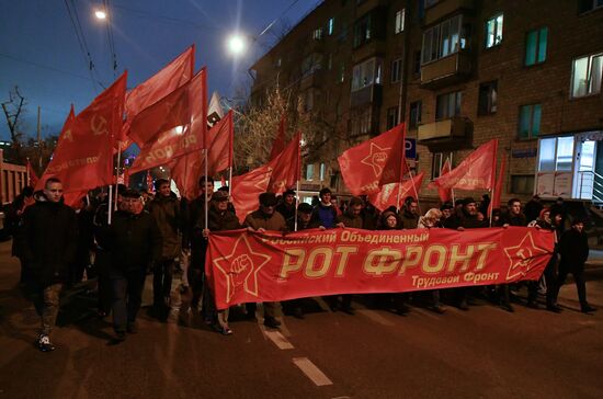 Red March in Moscow