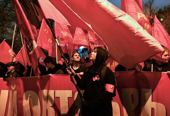 Red March in Moscow