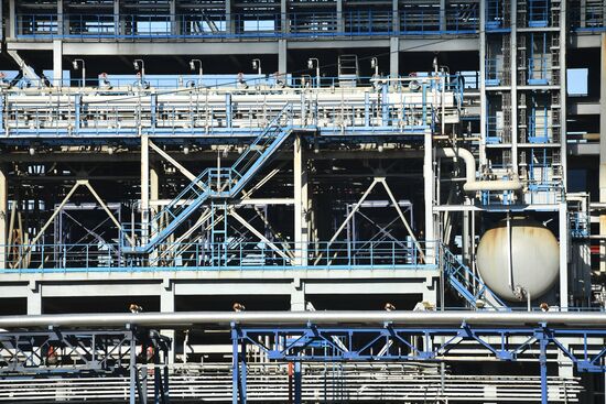 Moscow Oil Refinery's Biosphere water treatment facility