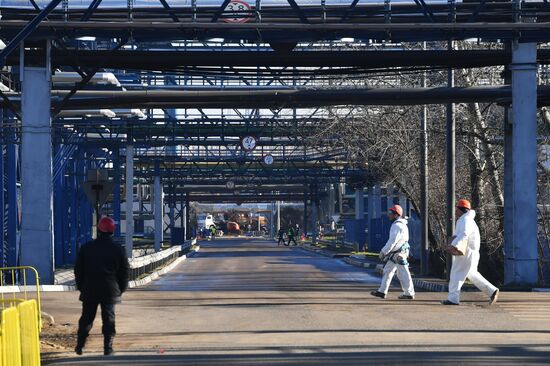 Moscow Oil Refinery's Biosphere water treatment facility