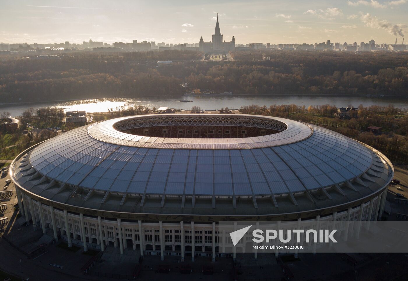 Luzhniki Stadium in Moscow