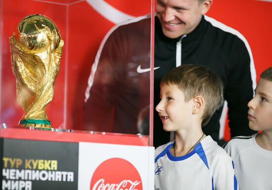 2018 FIFA World Cup top award is presented in Volgograd