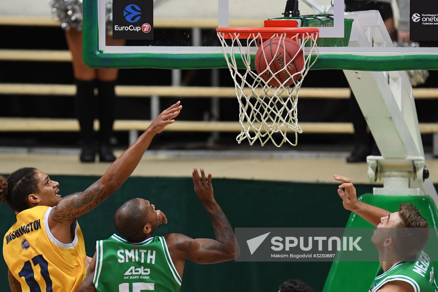 Eurocup Basketball. UNICS vs. Fiat Torino