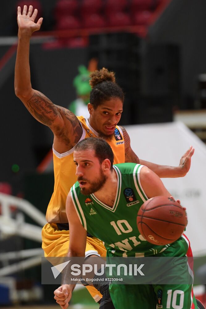 Eurocup Basketball. UNICS vs. Fiat Torino