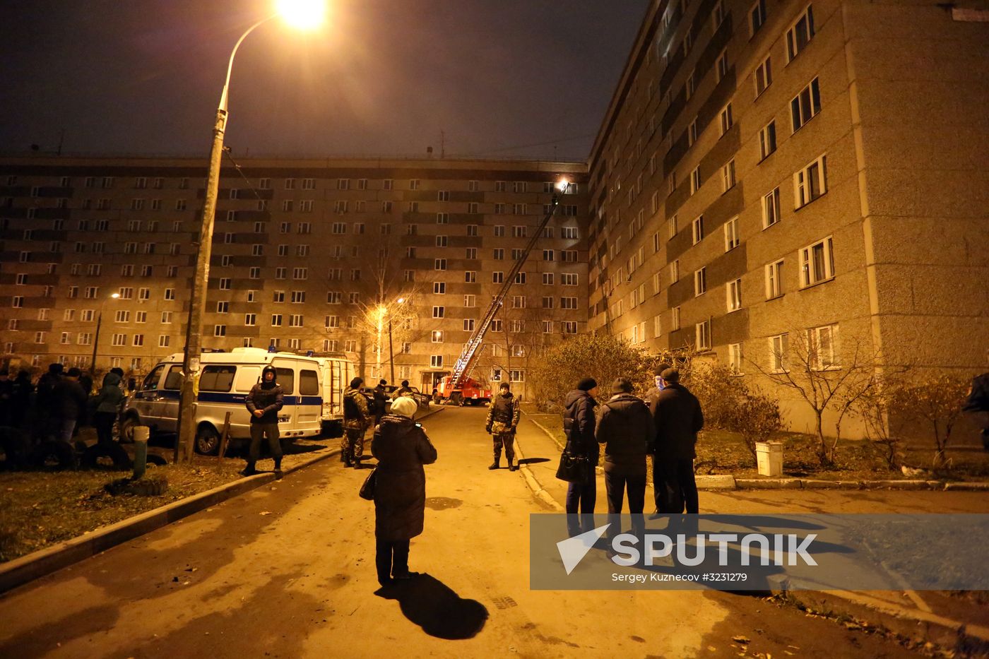 Apartment house collapses in Izhevsk