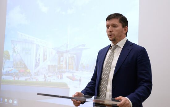 Akhmat Tower under construction in Grozny