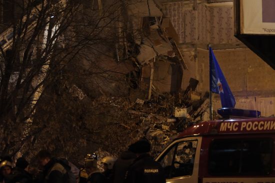 Apartment house collapses in Izhevsk