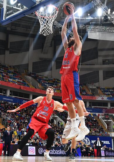 Basketball. Euroleague. CSKA vs. Valencia