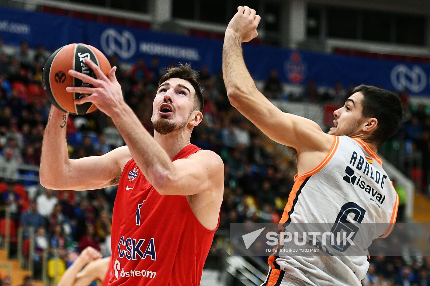 Basketball. Euroleague. CSKA vs. Valencia