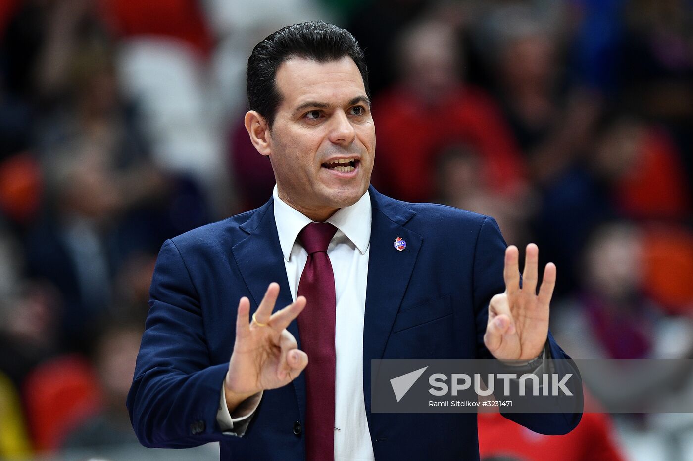 Basketball. Euroleague. CSKA vs. Valencia