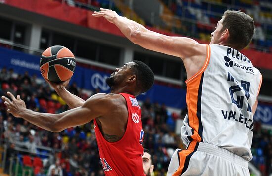 Basketball. Euroleague. CSKA vs. Valencia