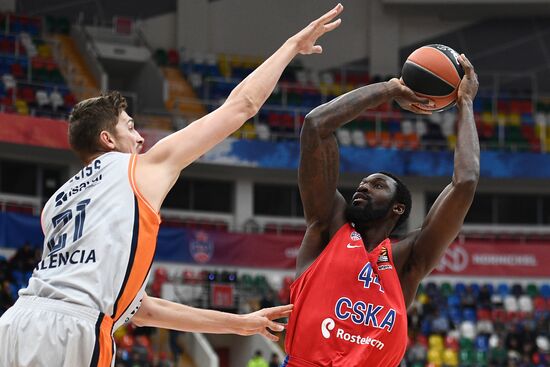 Basketball. Euroleague. CSKA vs. Valencia