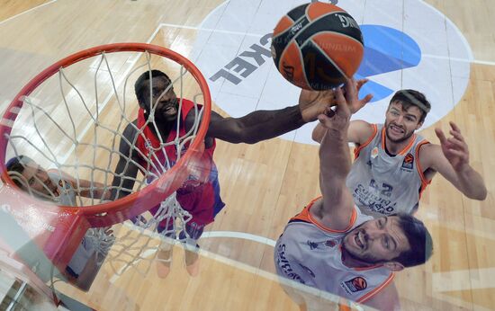 Basketball. Euroleague. CSKA vs. Valencia
