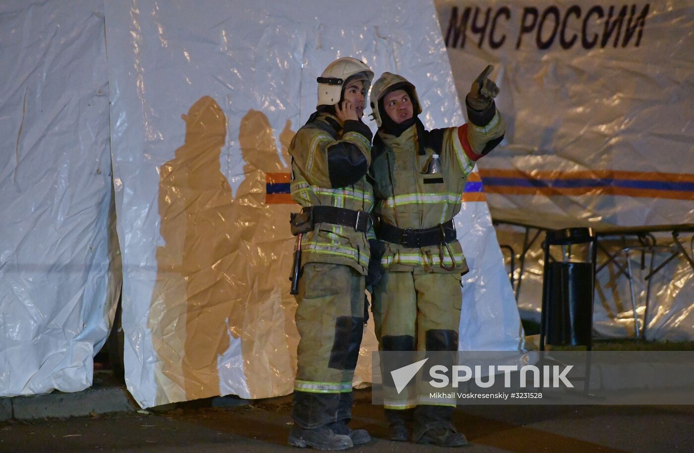 Apartment house collapses in Izhevsk