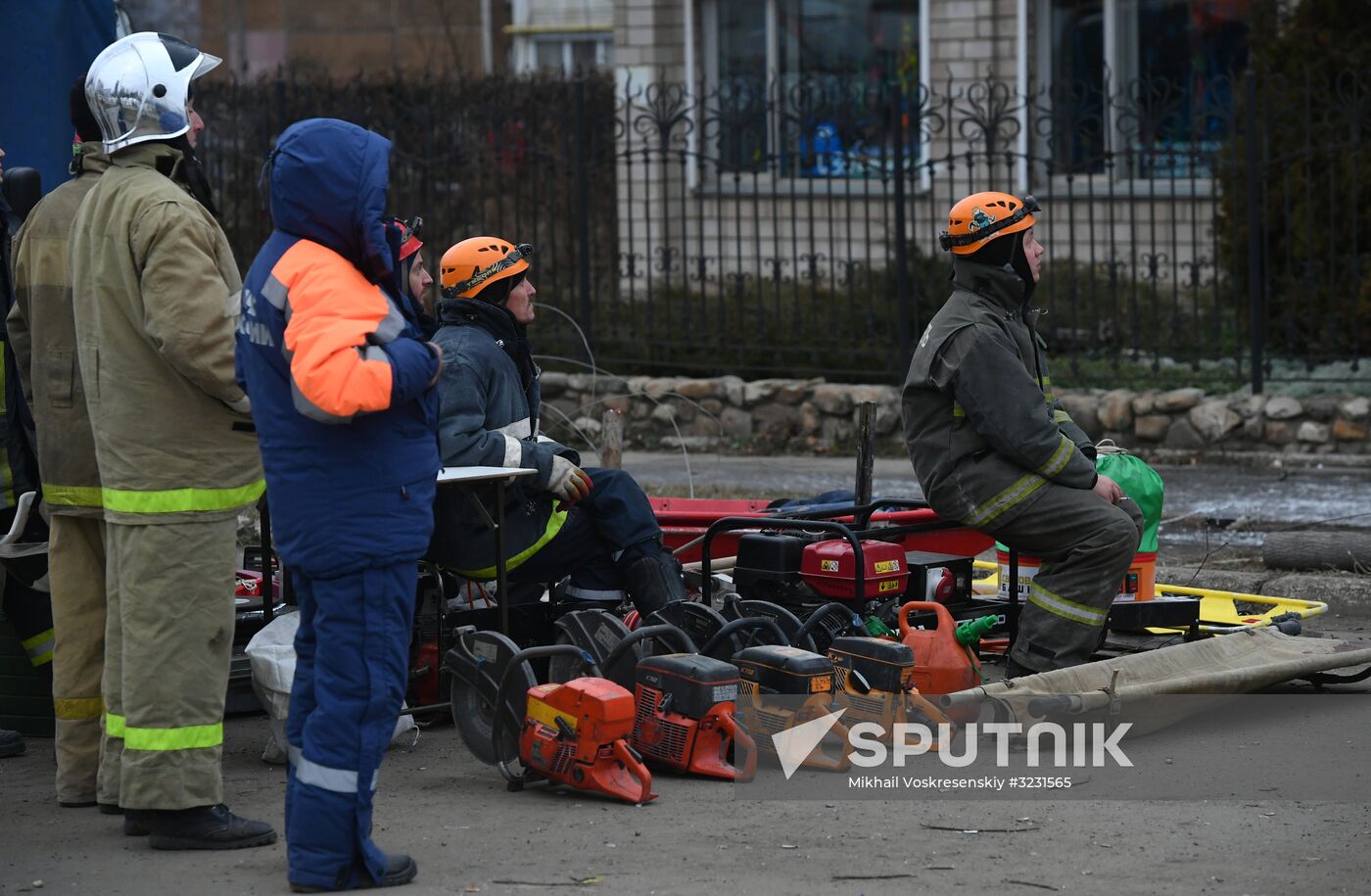 Apartment house collapses in Izhevsk