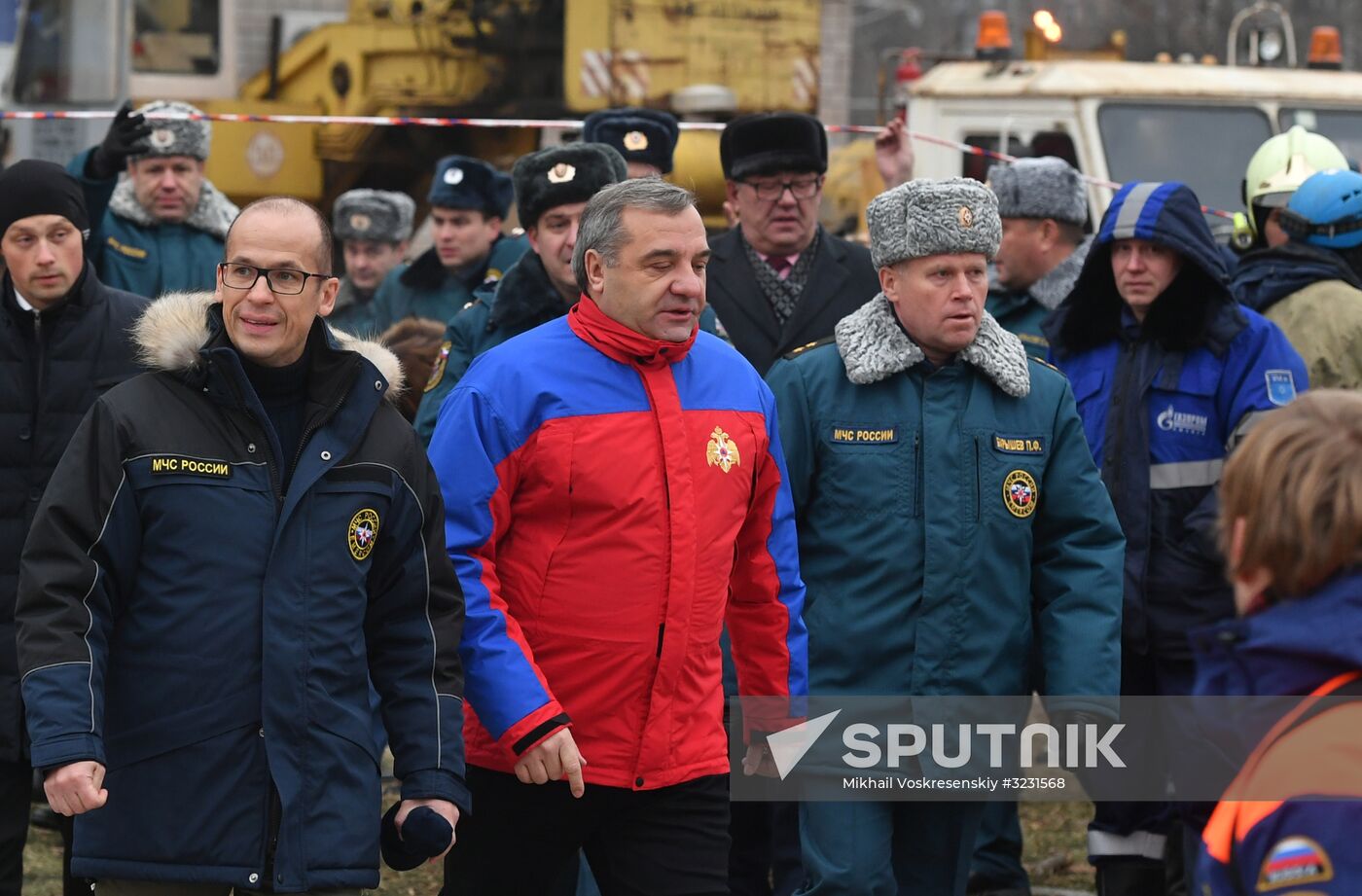 Apartment house collapses in Izhevsk