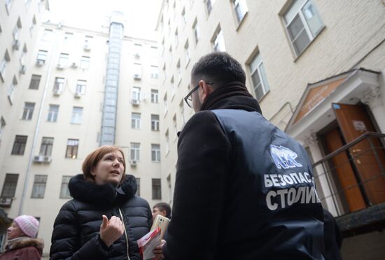 Raid on hostels in Moscow