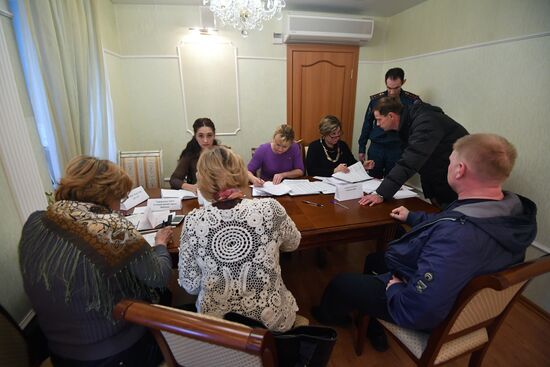 Aftermath of apartment house collapse in Izhevsk