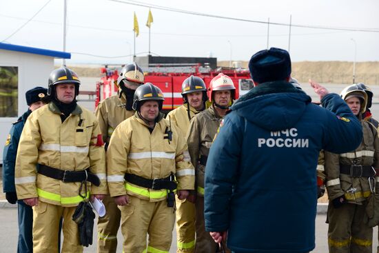 EMERCOM exercise in Khabarovsk
