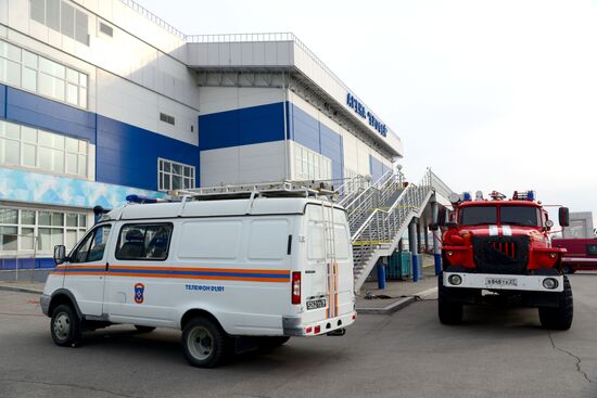 EMERCOM exercise in Khabarovsk