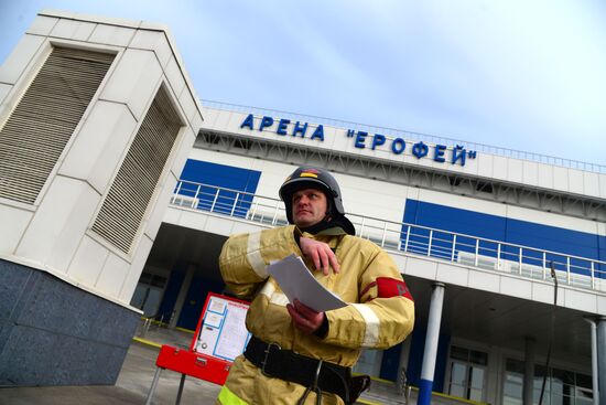 EMERCOM exercise in Khabarovsk