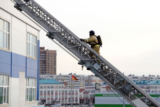 EMERCOM exercise in Khabarovsk