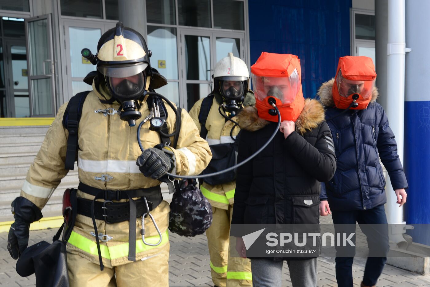 EMERCOM exercise in Khabarovsk
