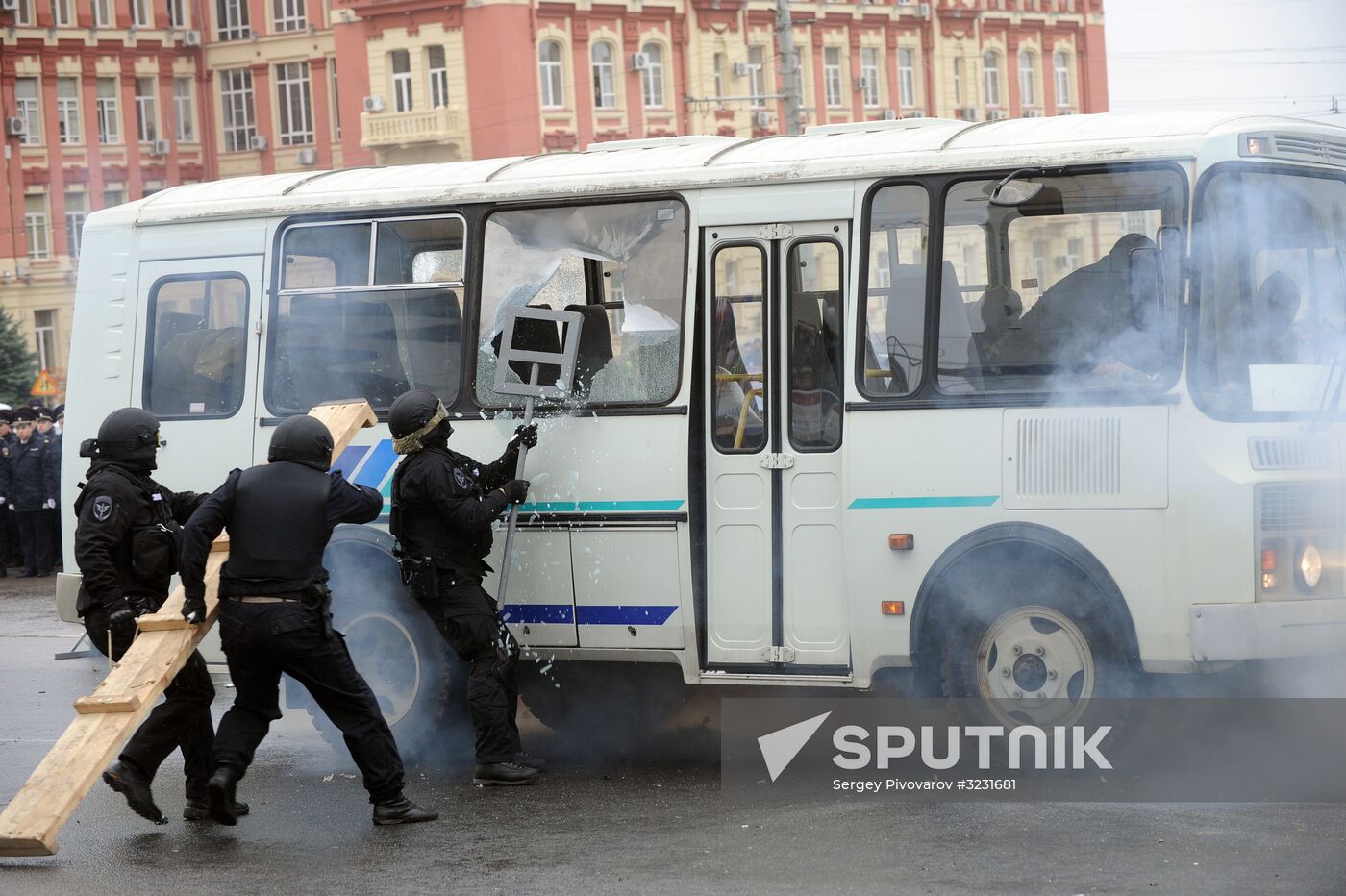 Interior Ministry Personnel Day parade in Rostov-on-Don