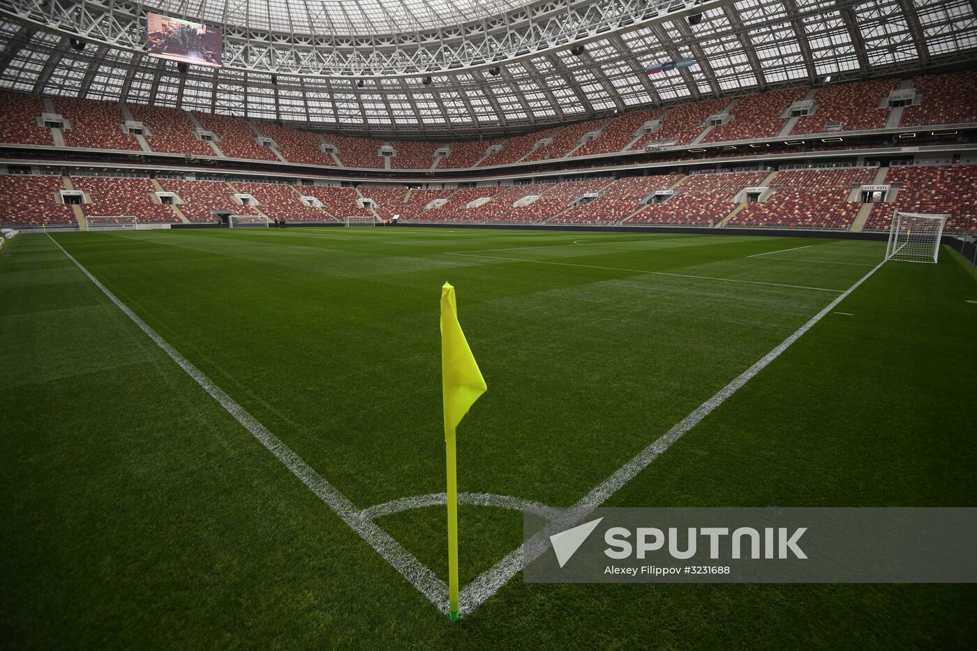 Football. Russian national team training session