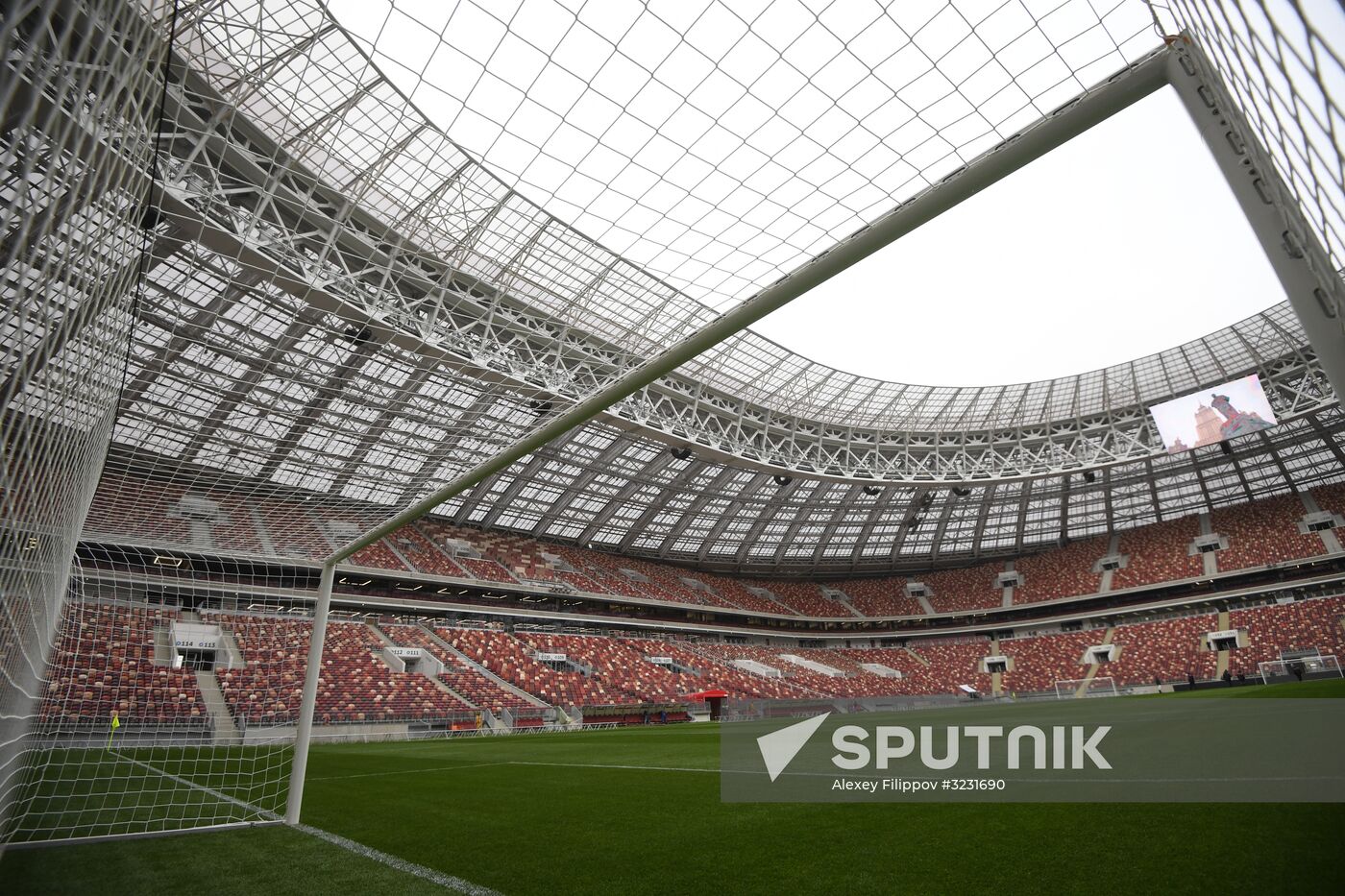Football. Russian national team training session