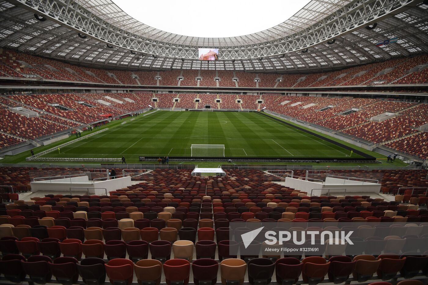 Football. Russian national team's training session