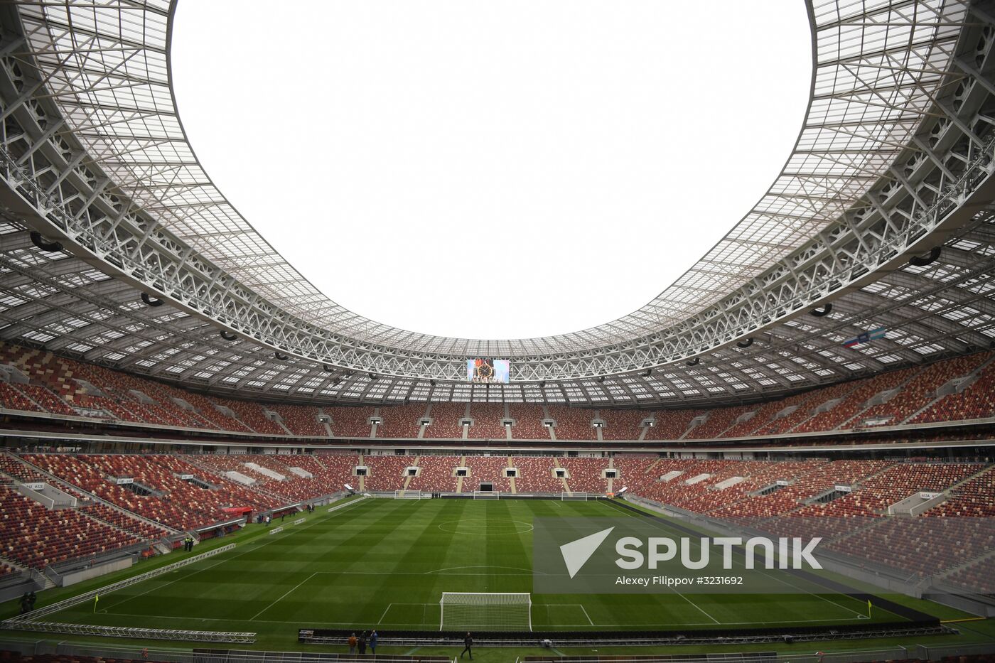 Football. Russian national team training session