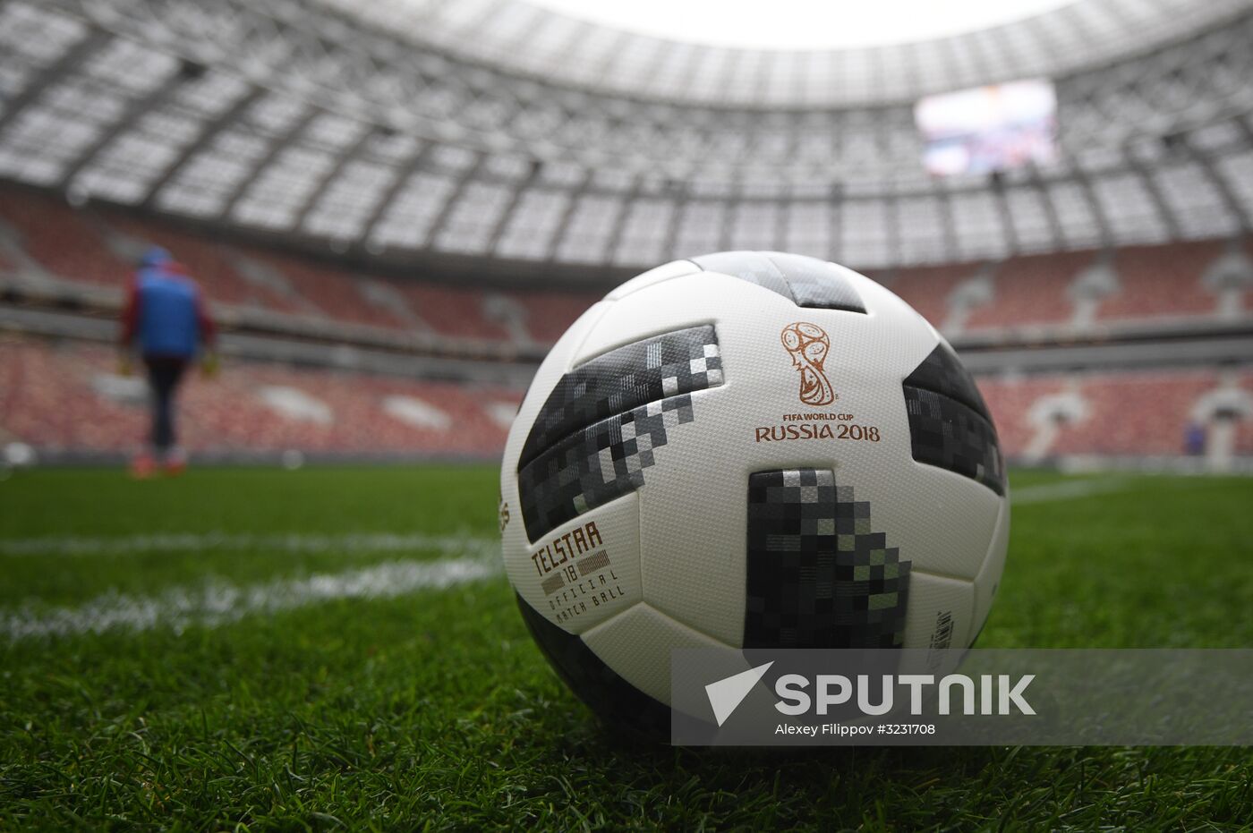 Football. Russian national team training session