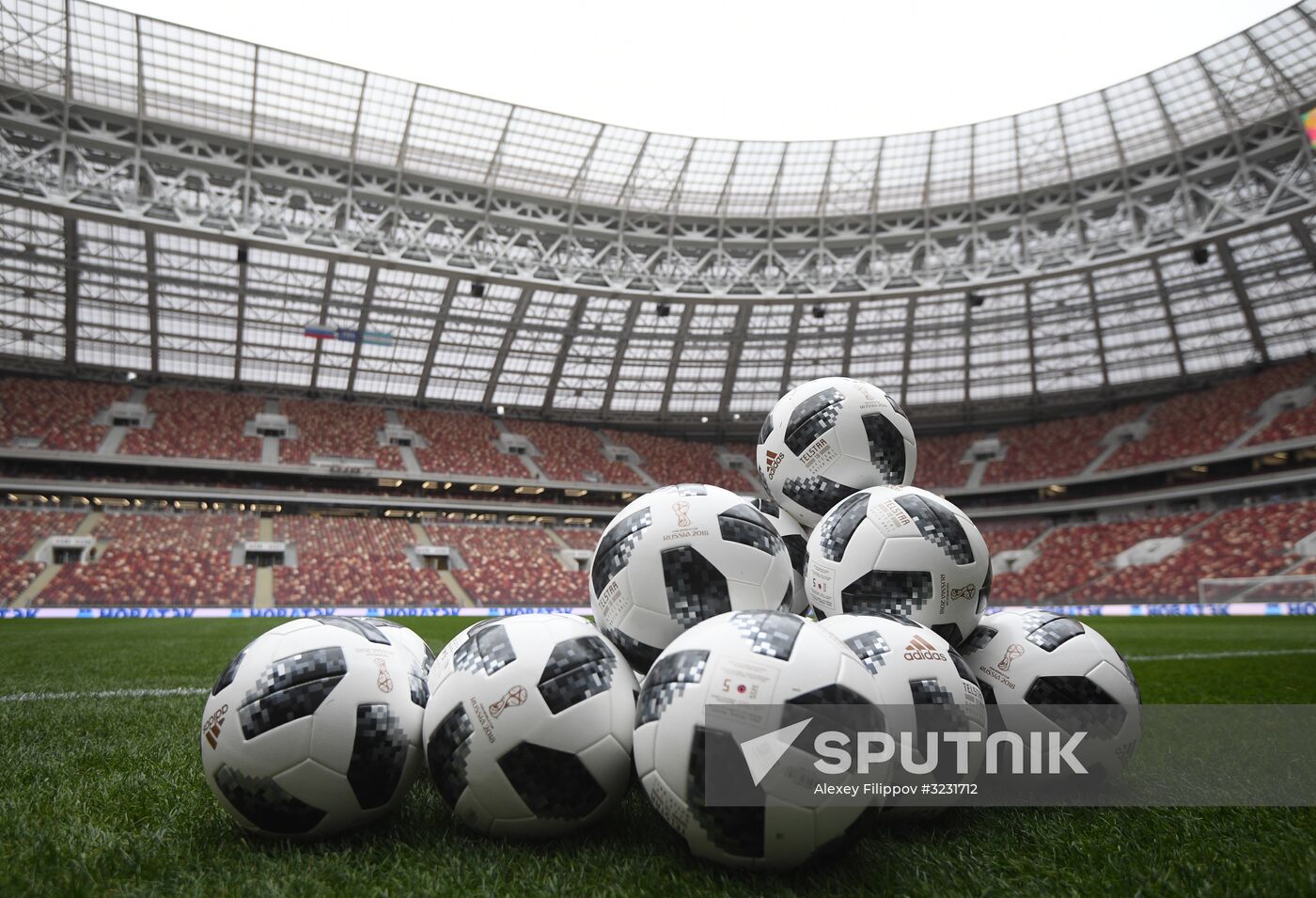 Football. Russian national team training session