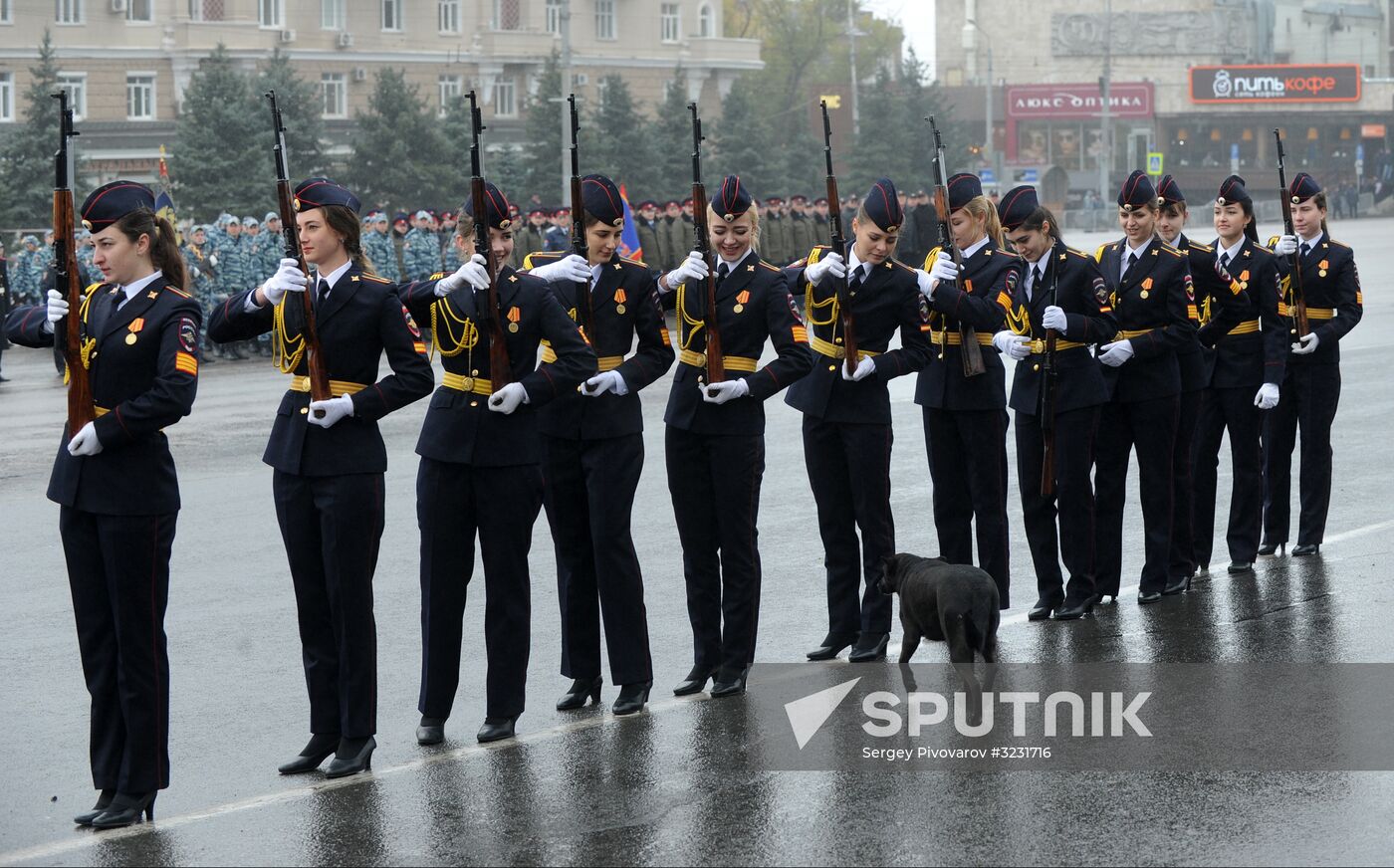Interior Ministry Personnel Day parade in Rostov-on-Don