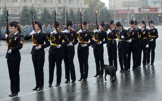 Interior Ministry Personnel Day parade in Rostov-on-Don